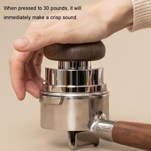 4-Piece 58mm Espresso Tamper Set with WDT Tool & Mat