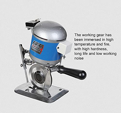 5-Inch High-Power Rotary Fabric Cutting Machine, 220V