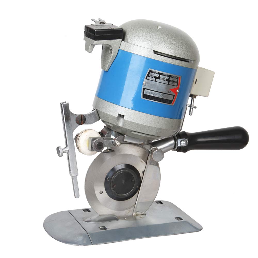 5-Inch High-Power Rotary Fabric Cutting Machine, 220V