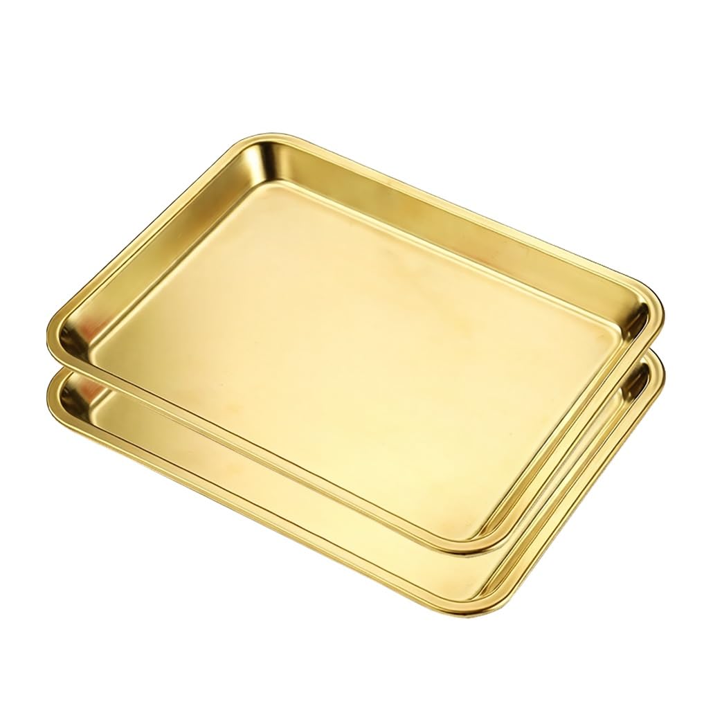 6-Piece Stainless Steel Cookie Sheet Set, 58 x 42 cm