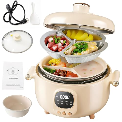 4L Smart Electric Pressure Cooker with 10 Functions & Timer