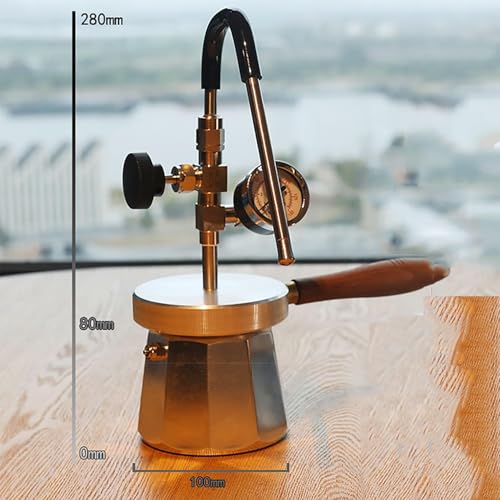 Handheld Steam Milk Frother with Three-Hole Nozzle