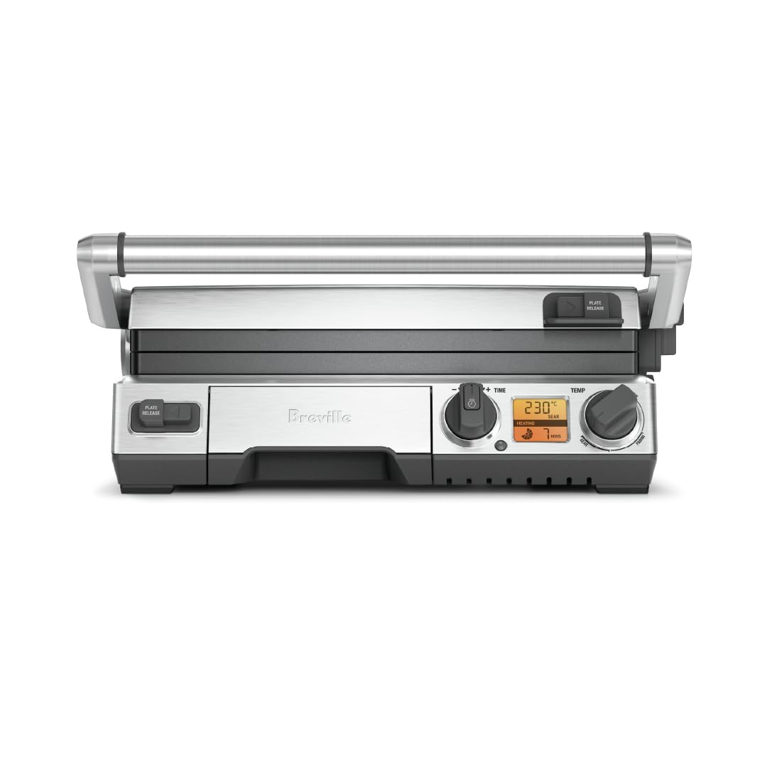 Smart Indoor Grill with Adjustable Temperature Control