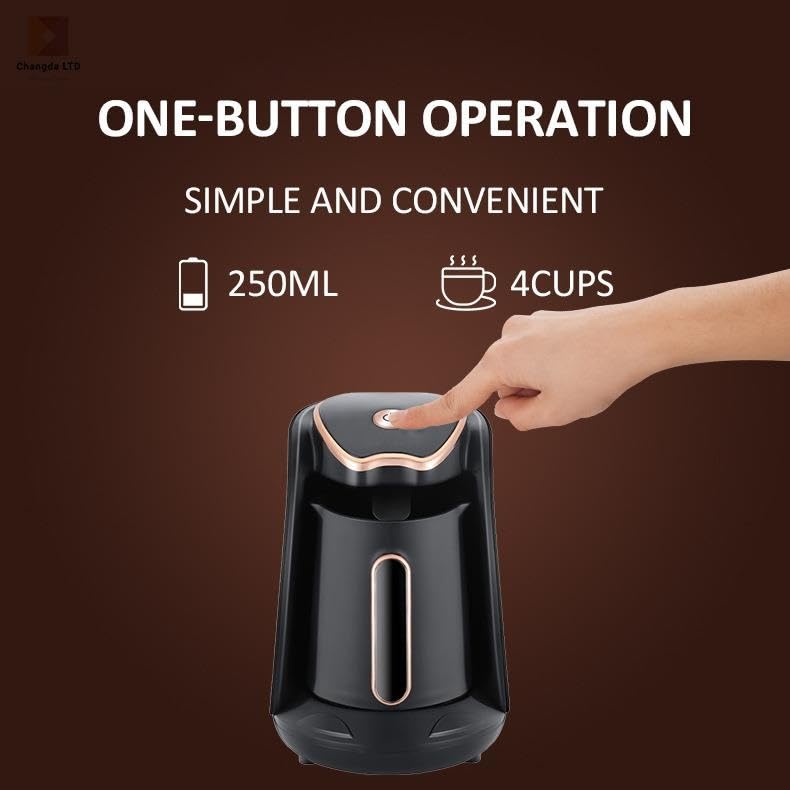 Electric Turkish Coffee Maker with Automatic Brewing Control