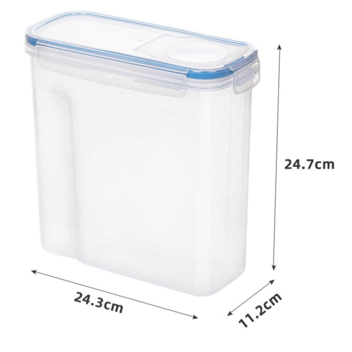 Airtight Cereal and Rice Dispenser Set, 4-Piece