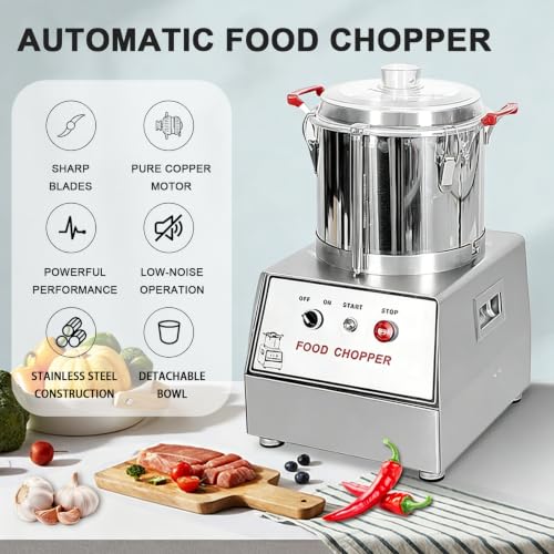 7L Electric Food Chopper & Meat Grinder for Quick Meal Prep