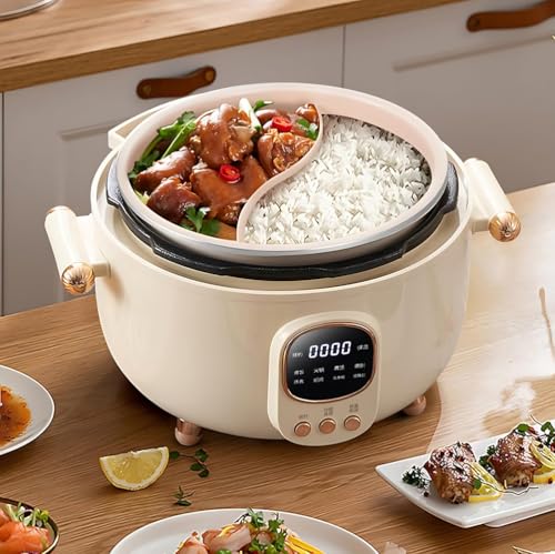 4L Smart Electric Pressure Cooker with 10 Functions & Timer