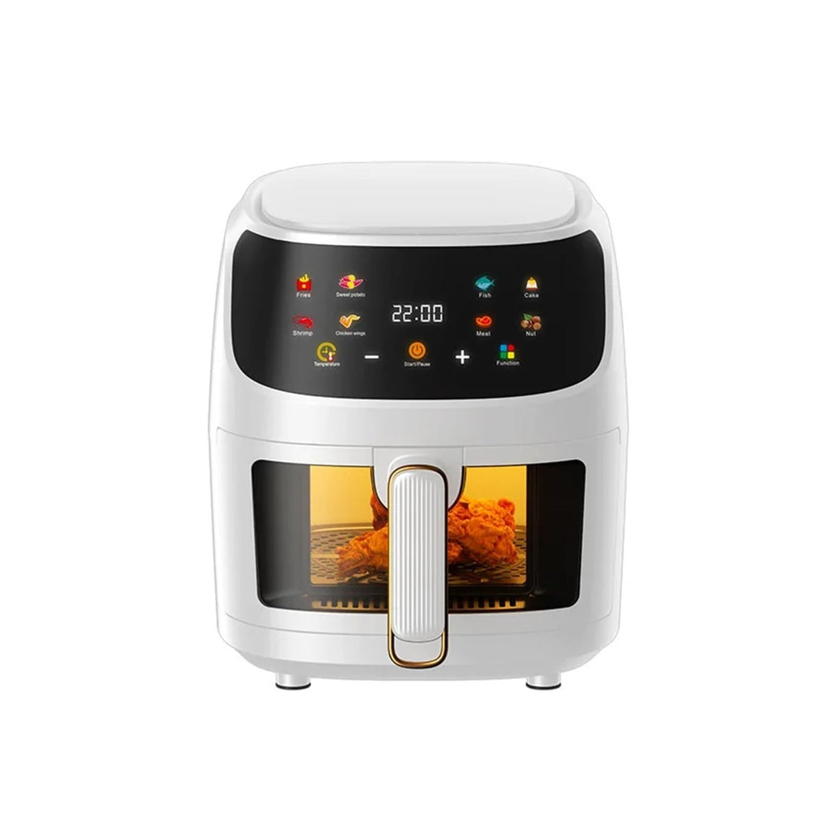 6L Oil-Free Digital Air Fryer with Automatic Cooking