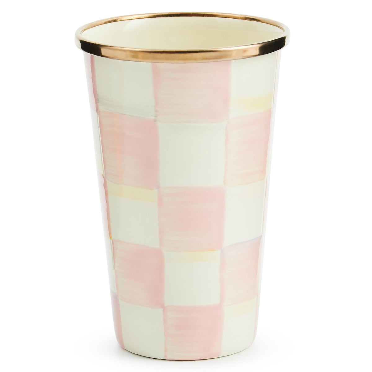 Decorative Enamel Tumbler for Everyday Drinkware
