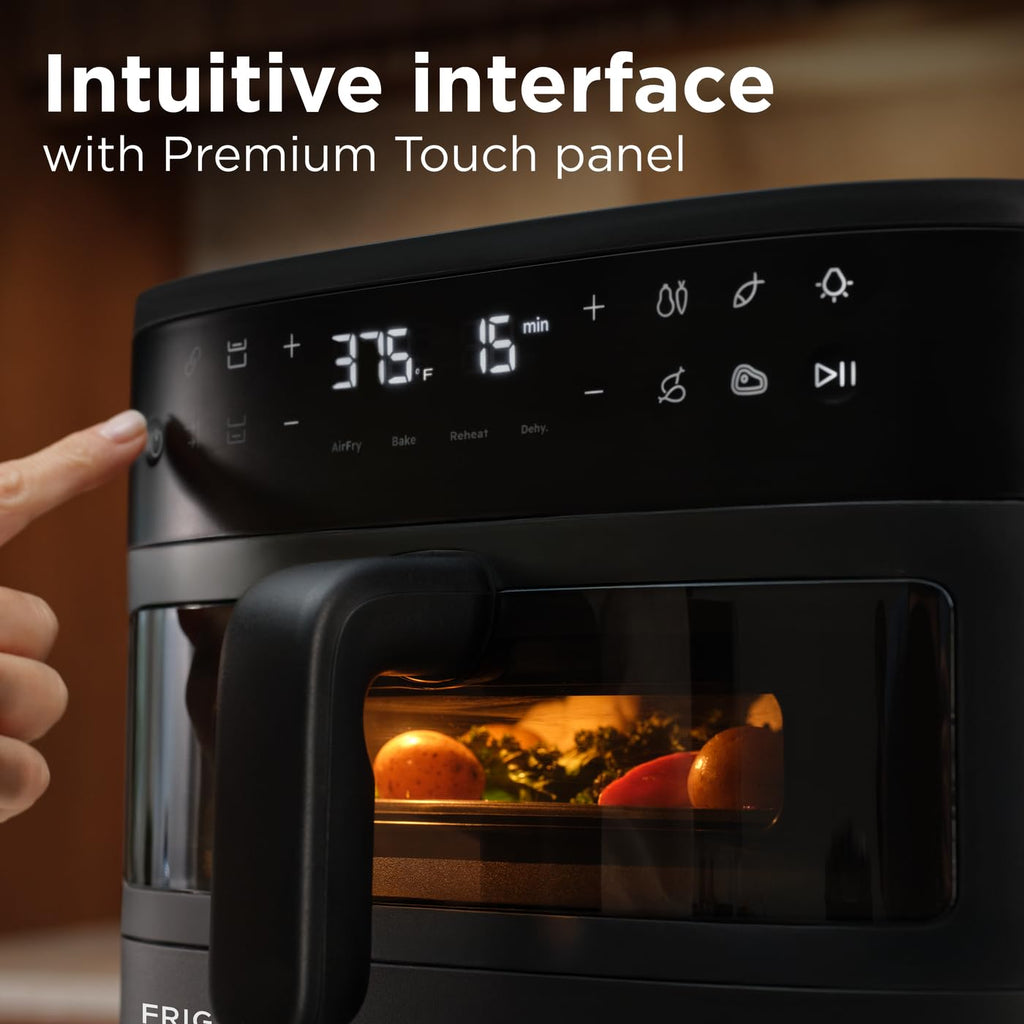 4-in-1 DualZone Stacked Air Fryer, 11.6-Quart Capacity