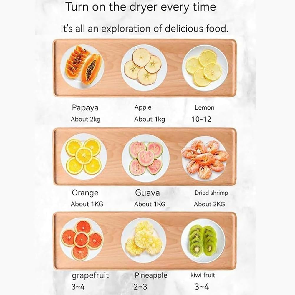 18-Layer Food Dehydrator with Adjustable Temperature & Timer
