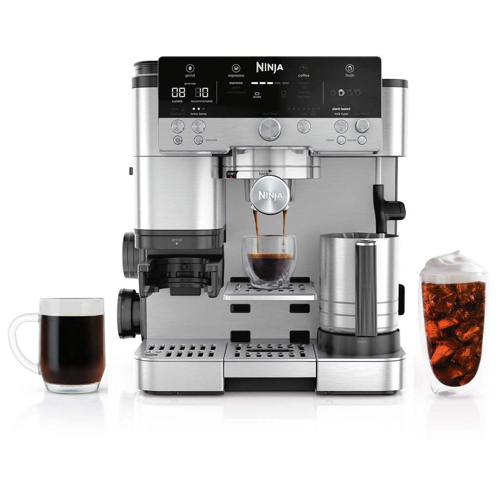 Luxe Café Espresso & Drip Coffee Maker Combination System