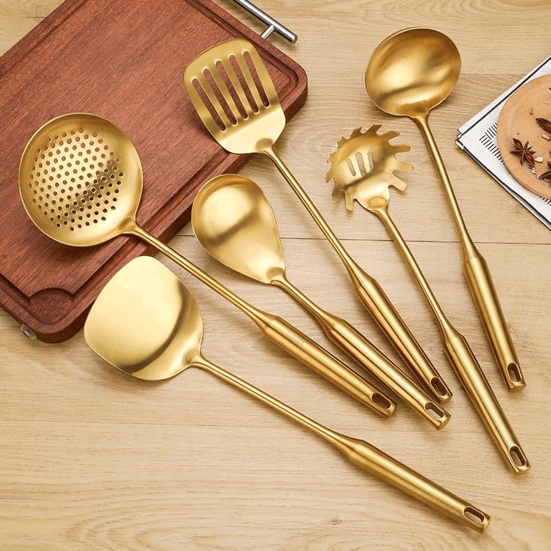 Nonstick Kitchen Utensil Set with Ladle and Spatula
