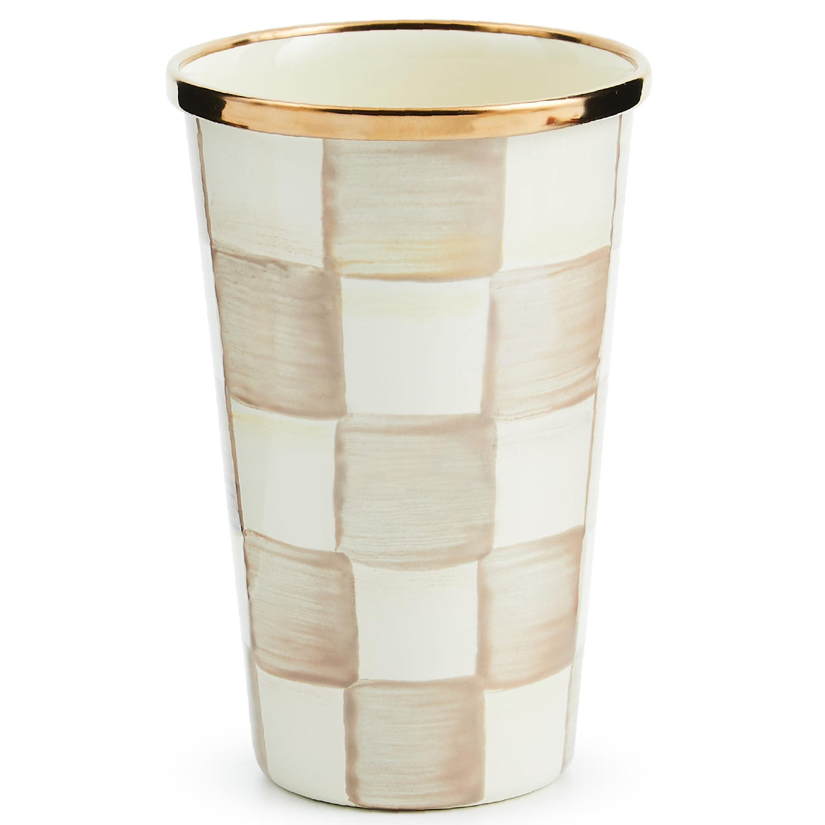 Decorative Enamel Tumbler for Everyday Drinkware