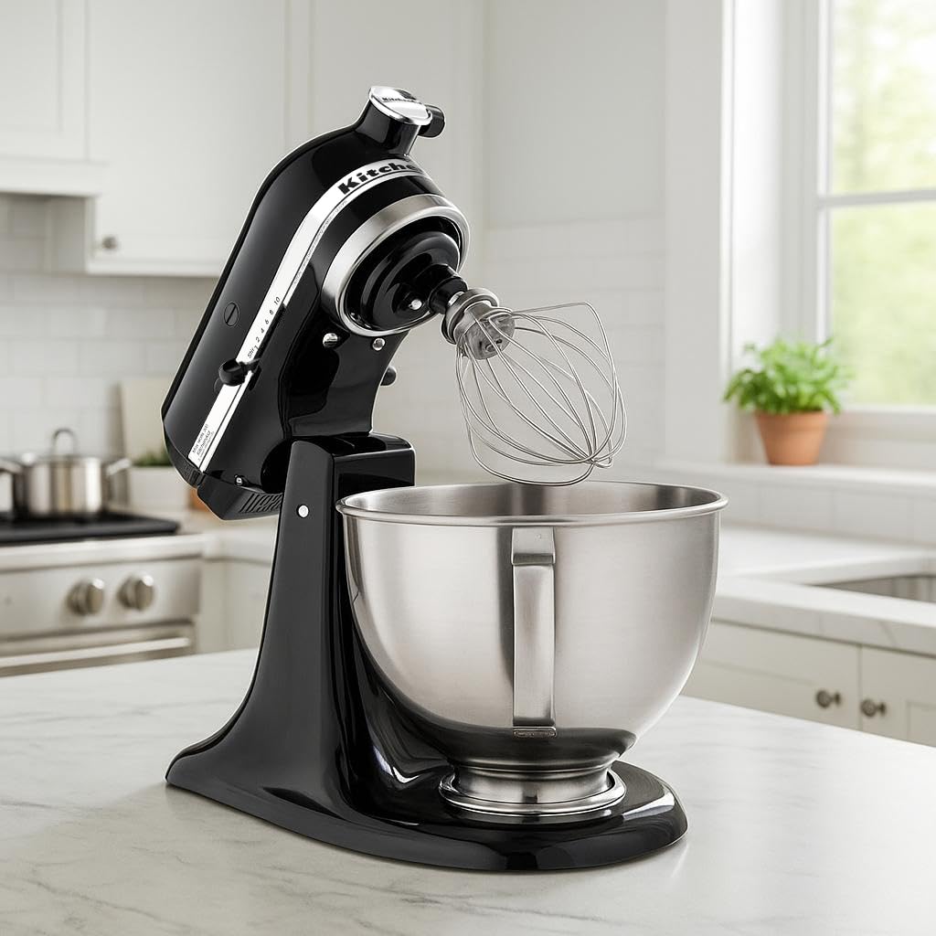 Kitchen Aid Tilt-Head Stand Mixer 4.5 Quart KSM85PBER, Empire Red