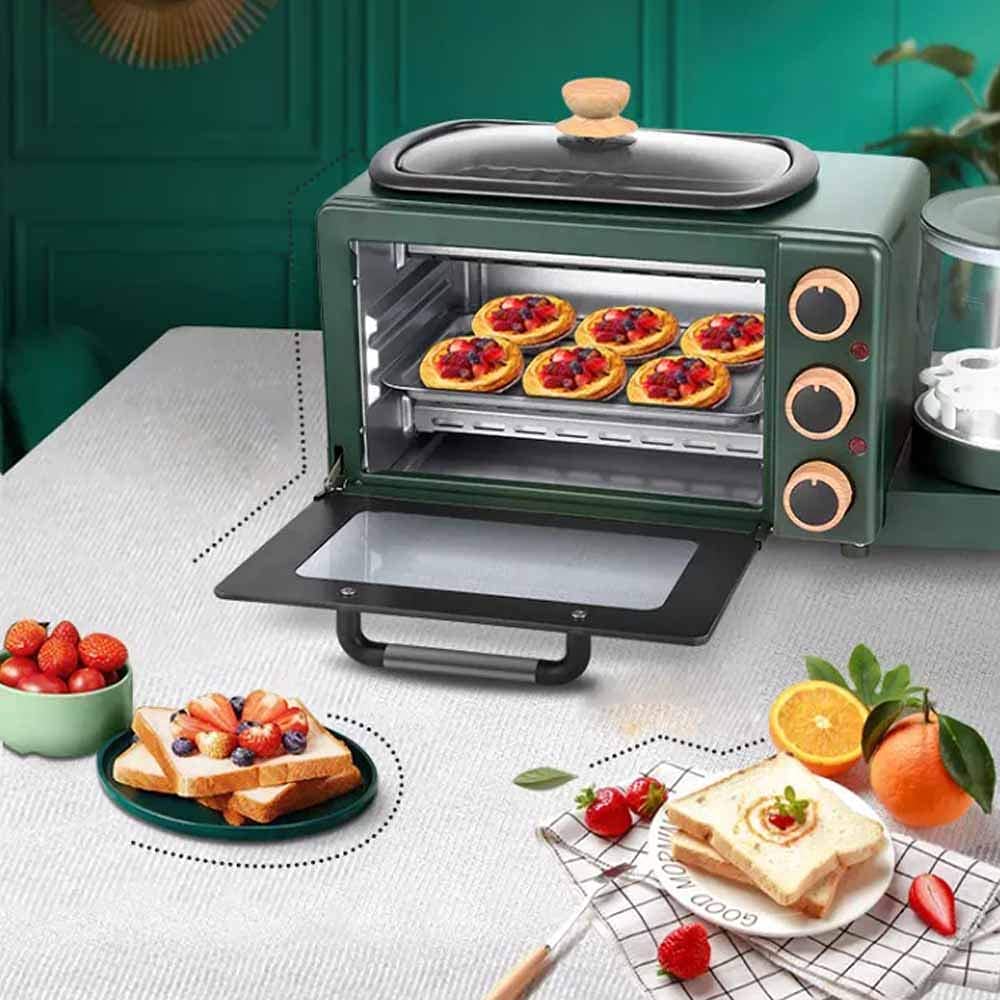 3-in-1 Breakfast Station with Toaster, Kettle & Coffee Maker