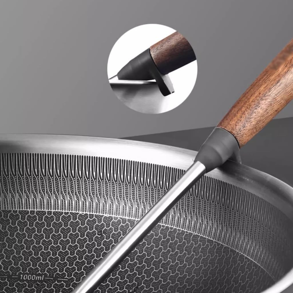 Long-Handle Rice Colander and Soup Skimmer Cooking Spoon