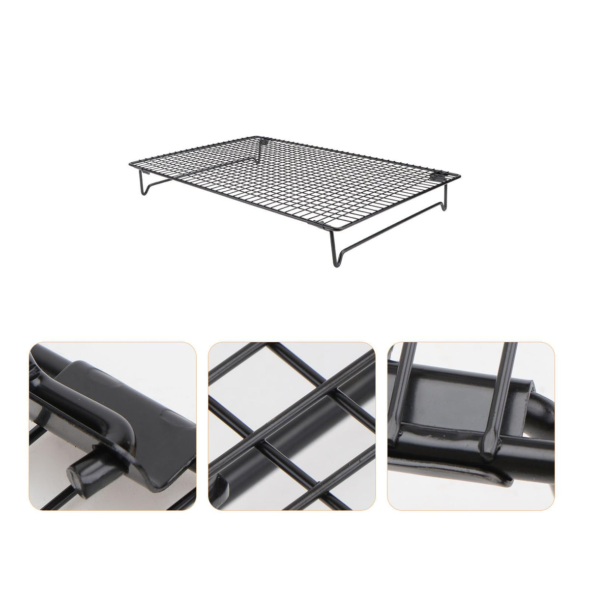 Large Nonstick Carbon Steel Cooling Rack for Baking