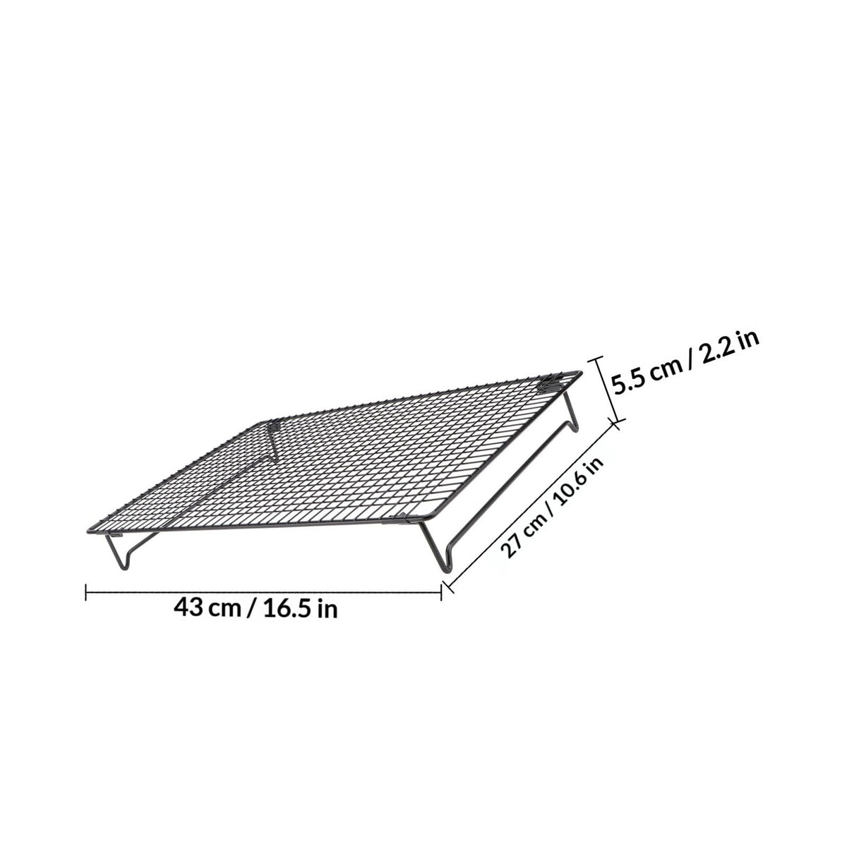 Large Nonstick Carbon Steel Cooling Rack for Baking