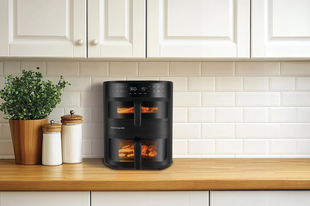 4-in-1 DualZone Stacked Air Fryer, 11.6-Quart Capacity