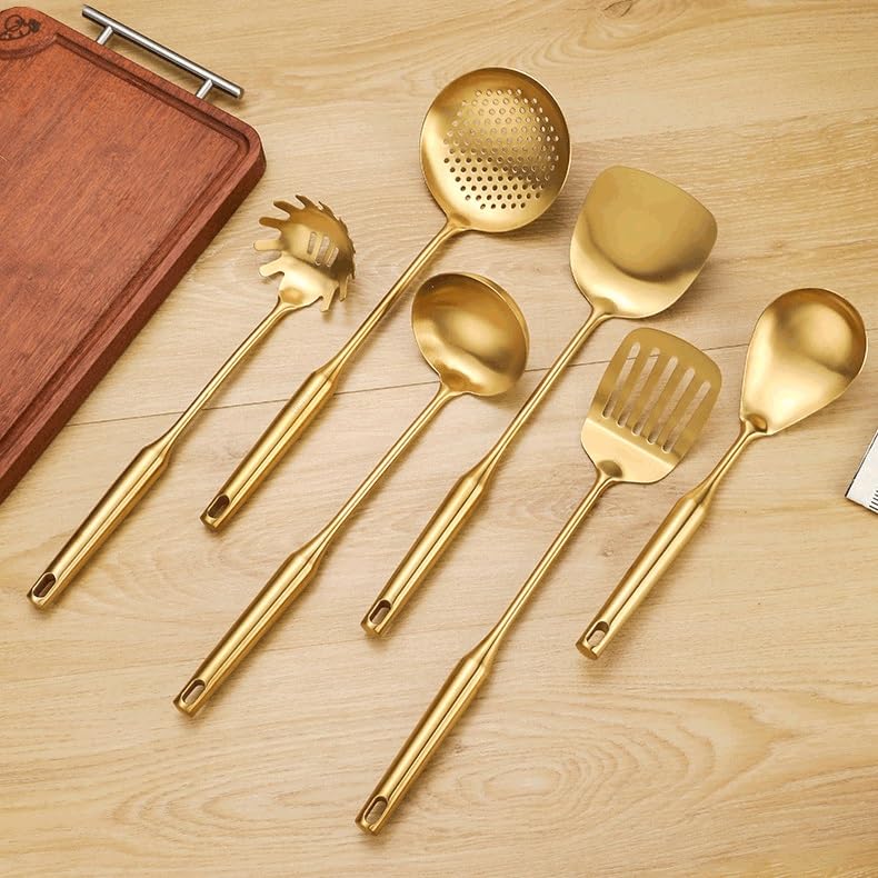 Nonstick Kitchen Utensil Set with Ladle and Spatula