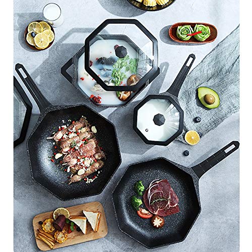 4-Piece Nonstick Pots and Pans Cookware Set for Induction