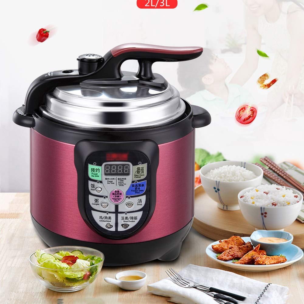 Smart Electric Pressure Cooker with Rice & Slow Cook Modes