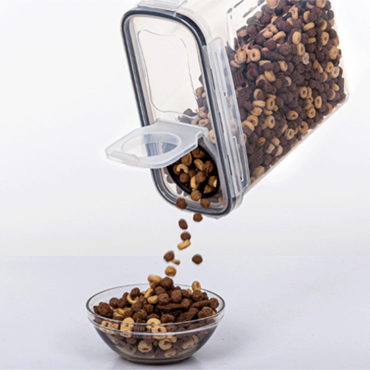 Airtight Cereal and Rice Dispenser Set, 4-Piece