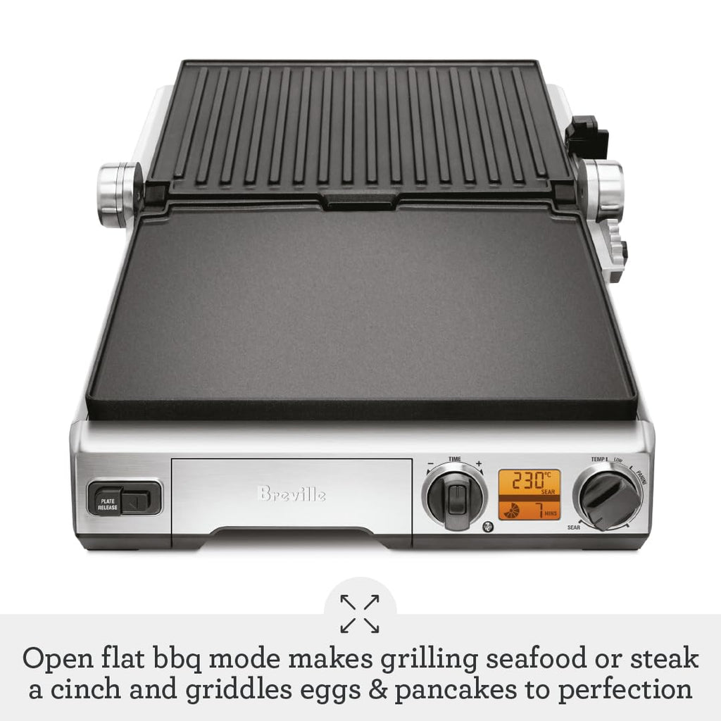 Smart Indoor Grill with Adjustable Temperature Control