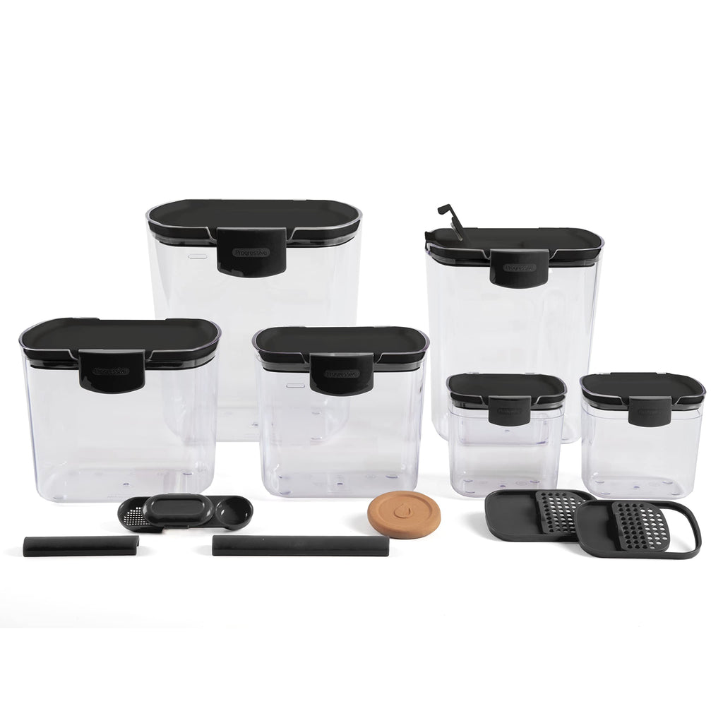 Airtight Baking Ingredient Storage Canister Set with Accessories