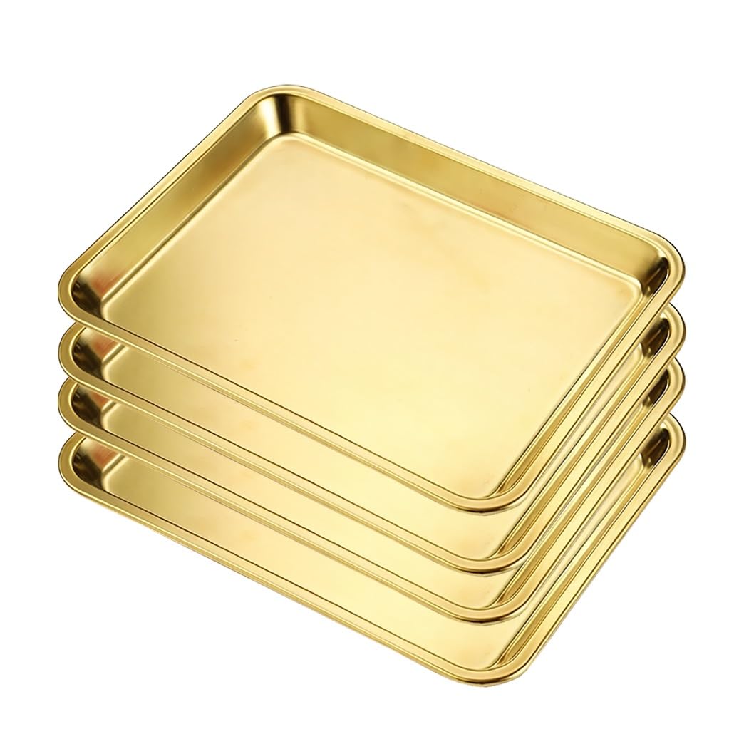 6-Piece Stainless Steel Cookie Sheet Set, 58 x 42 cm