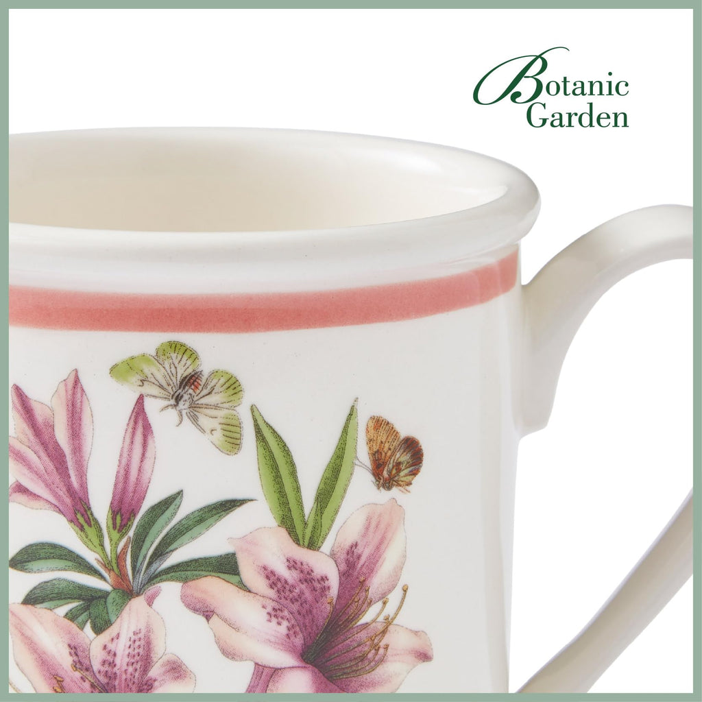 Botanic Garden Meadow Breakfast Mugs, 8.5 oz, Set of 6