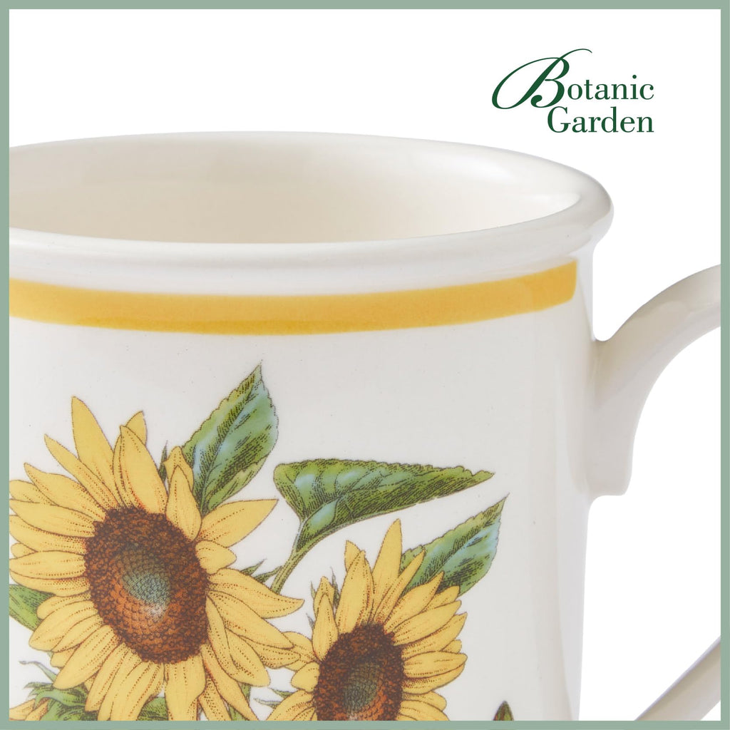 Botanic Garden Meadow Breakfast Mugs, 8.5 oz, Set of 6
