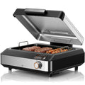 2-in-1 Smokeless Indoor Grill & Electric Griddle