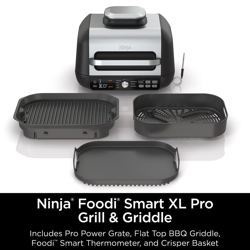 7-in-1 Smart XL Indoor Grill, Griddle & Air Fryer