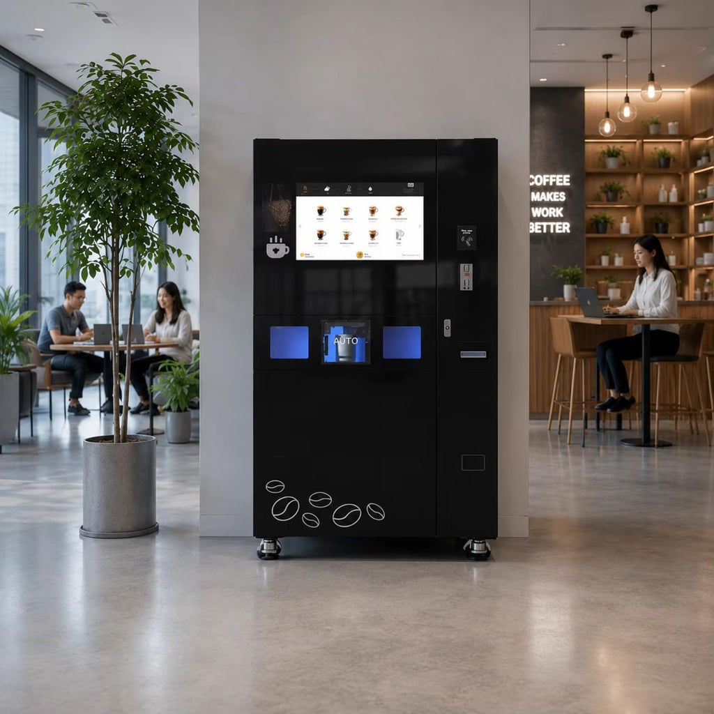 Commercial Coffee Vending Machine for Hot Beverage Service