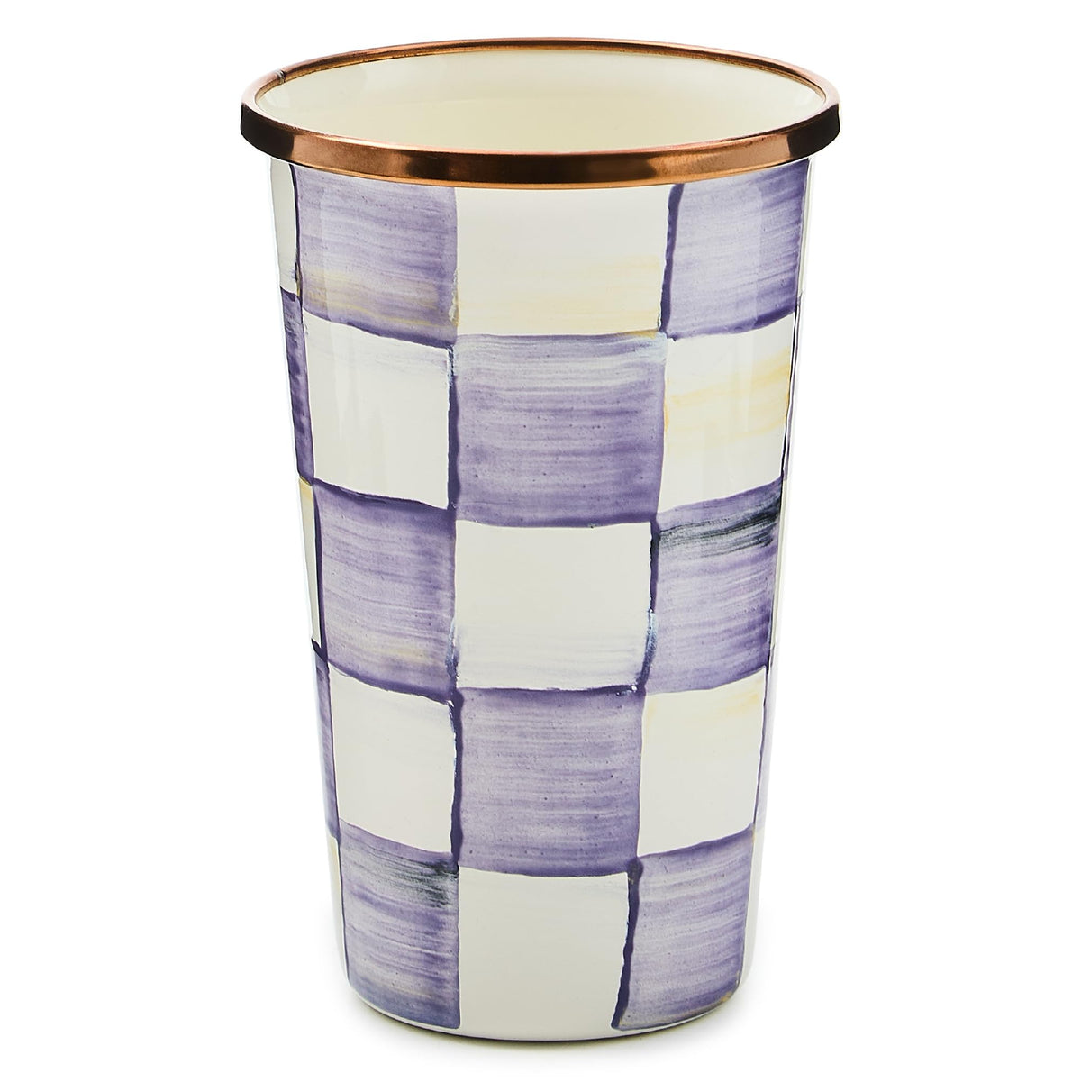 Decorative Enamel Tumbler for Everyday Drinkware