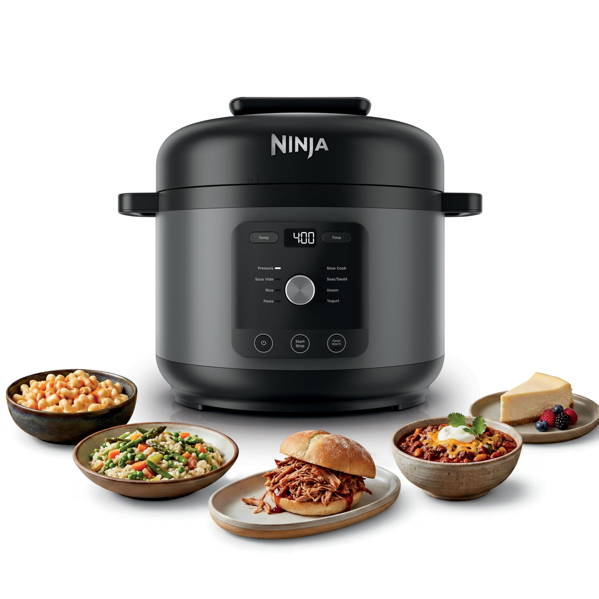 9-in-1 6.5-Quart HyperHeat Pressure Cooker Set