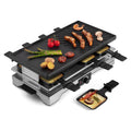 8-Person 1700W Indoor & Outdoor Electric Raclette Grill
