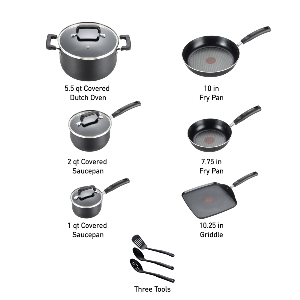 T-Fal Signature Nonstick 12 Inch Frying Pan Skillet
