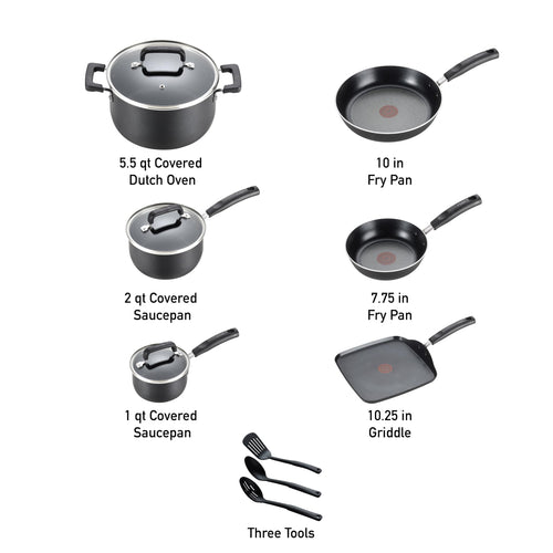 12-Inch Nonstick Frying Pan Skillet for Everyday Cooking