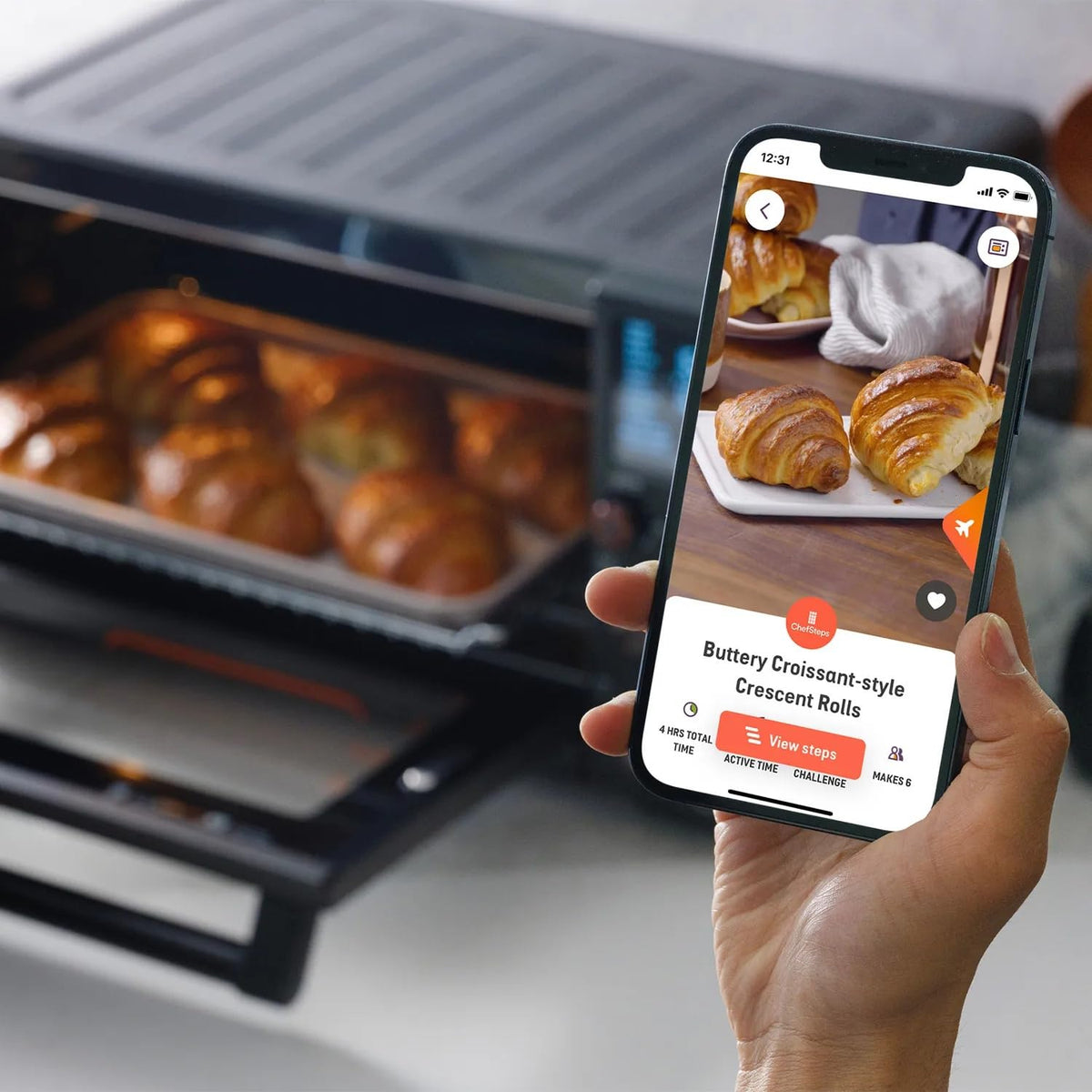 Joule Air Fryer Pro Countertop Oven in Stainless Steel