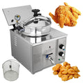 3000W Commercial Pressure Air Fryer with 16L Oil Tank