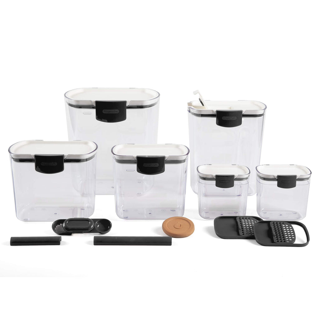 Airtight Baking Ingredient Storage Canister Set with Accessories