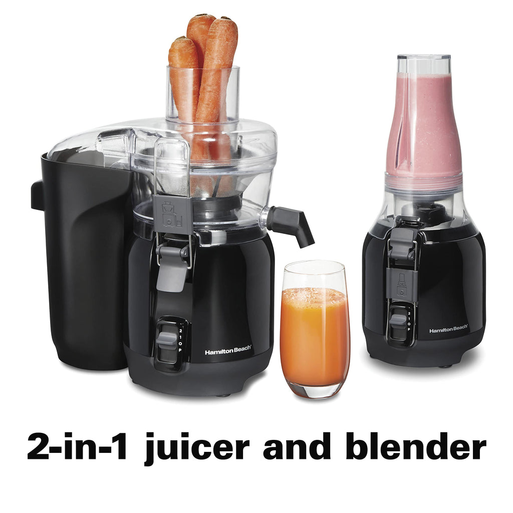 2-in-1 Juicer & Blender with 20 oz Travel Cup