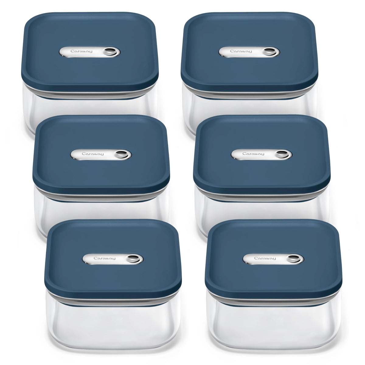 Airtight Glass Food Storage Container Bundle Set