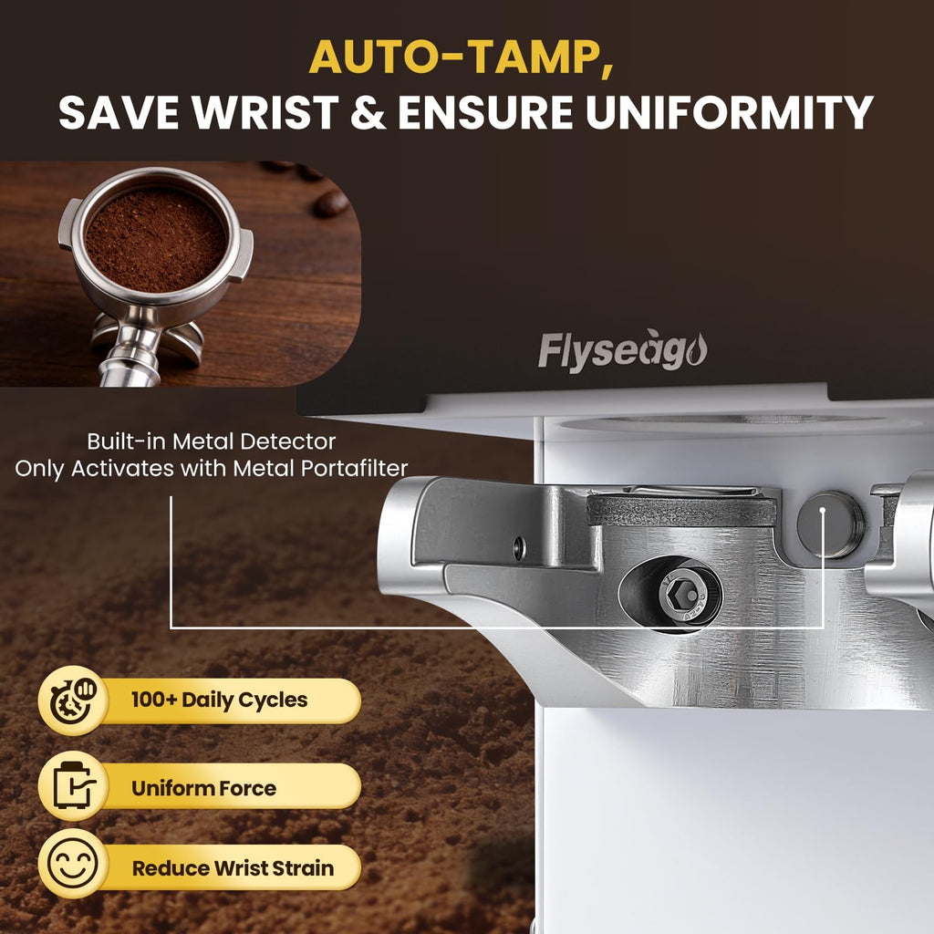 Automatic 58mm Espresso Tamper with Touch Control