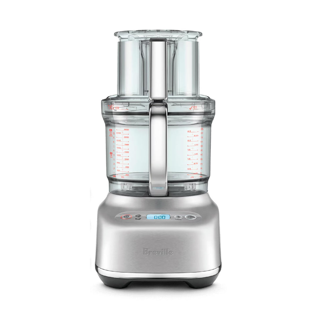 16-Cup Food Processor & Dicer with Stainless Steel Finish