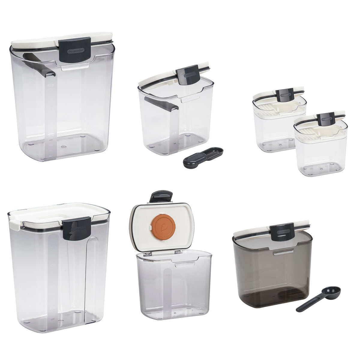 Airtight Baking Ingredient Storage Canister Set with Accessories