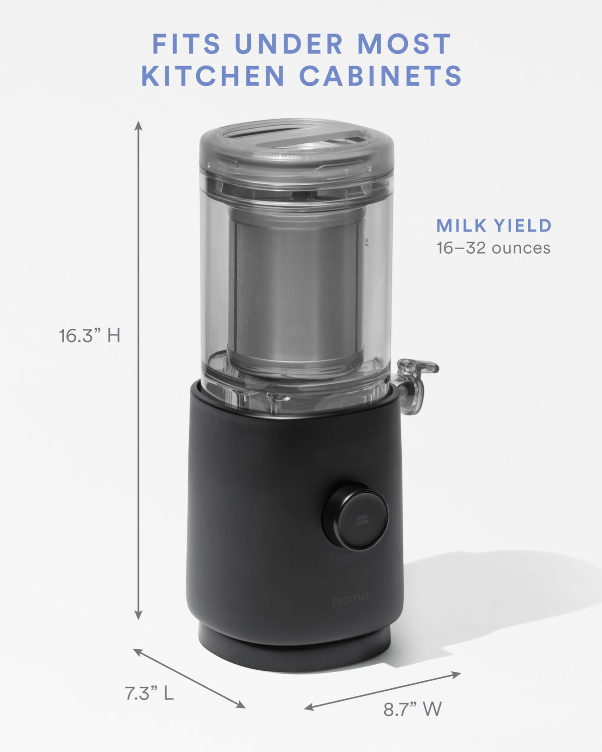 Automatic Plant Milk Maker for Oat, Nut & Seed Milk